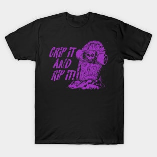 Grip it and Rip it! - purple T-Shirt